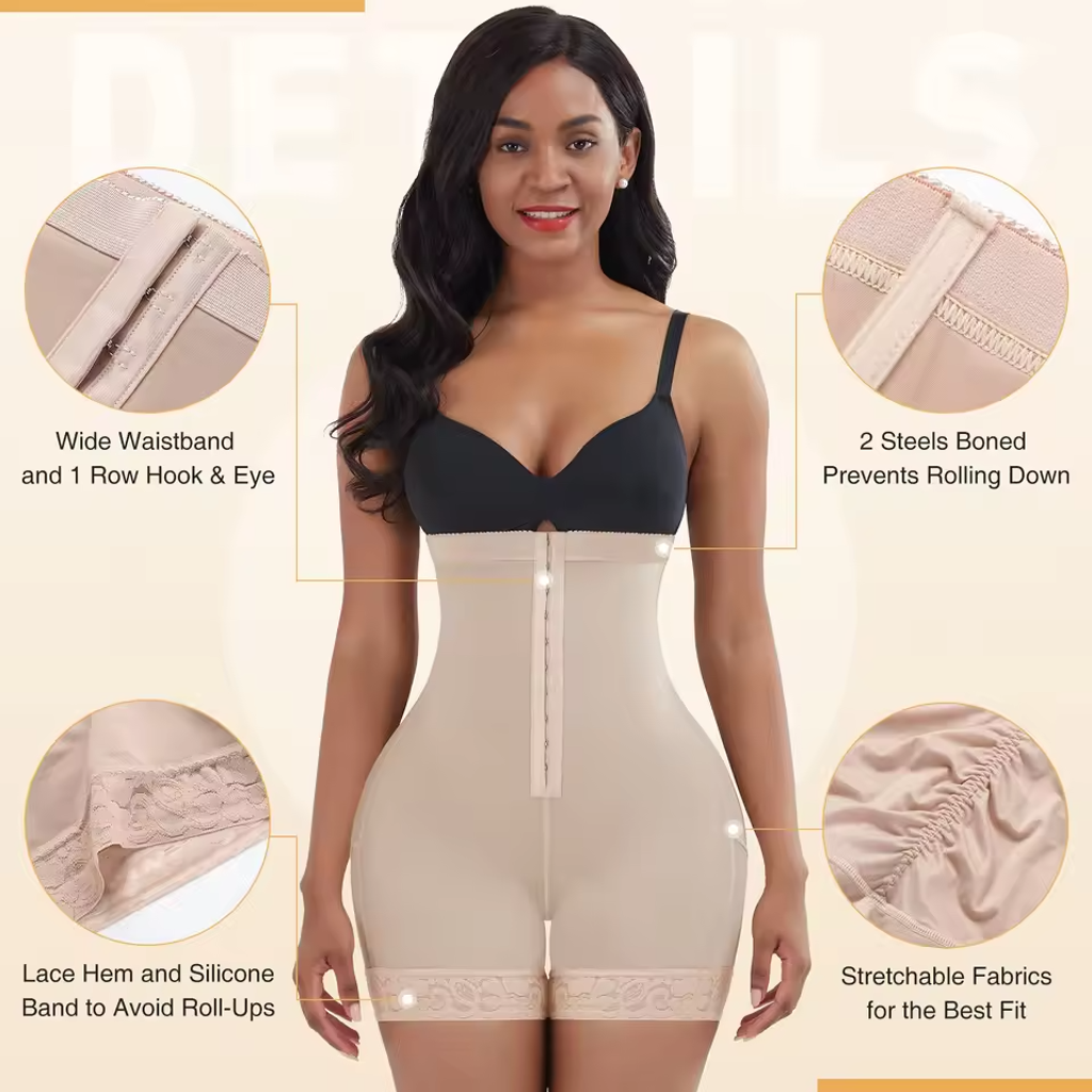 SculptEase™ Hip-Lifting Shapewear 🍑✨ – Tummy Control | Thigh Slimming 🔥💃