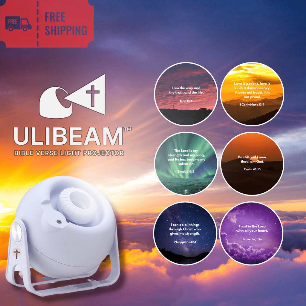 ✨ Ulibeam™ – Bible Verse Light Projector [FREESHIPPING]
