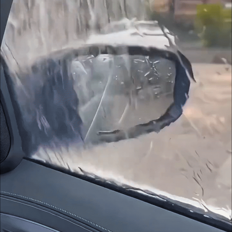 🔥Hot Selling🔥 Universal Rearview Mirror Eyebrow with HD Blind Spot Mirror