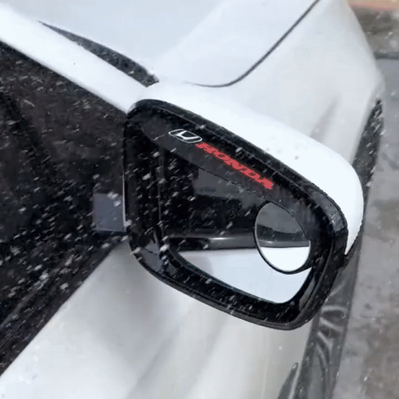 🔥Hot Selling🔥 Universal Rearview Mirror Eyebrow with HD Blind Spot Mirror