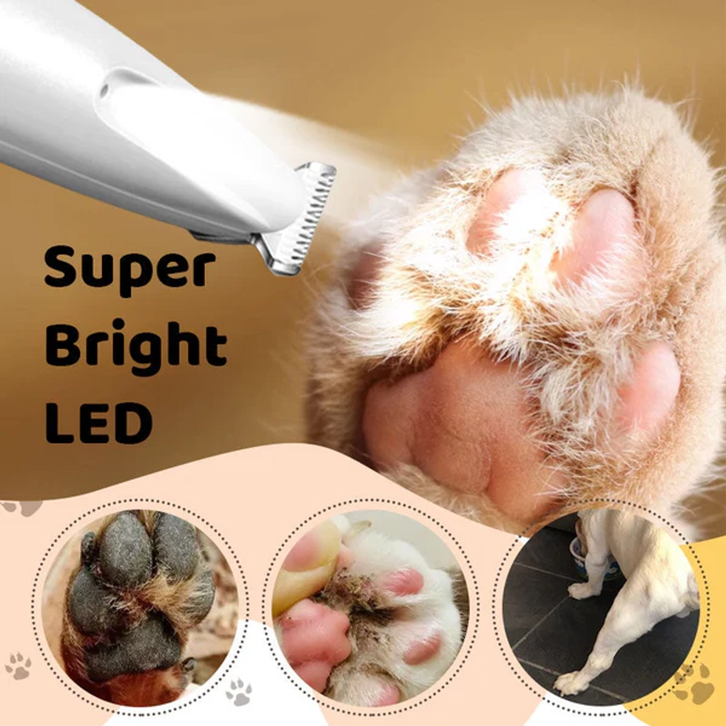 🔥Today's Special 50% OFF 💝GroomMate™ LED Anti-Bruise Pet Shaver